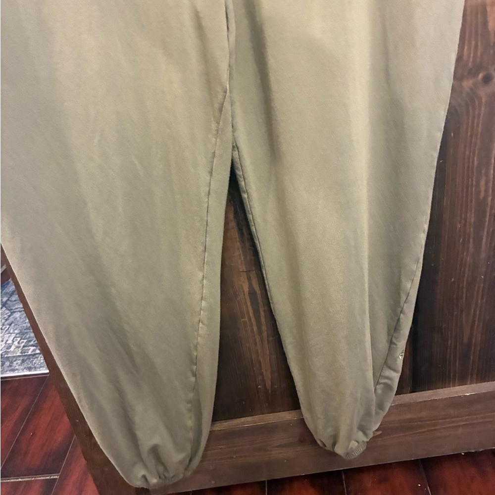 Athleta Sage Green One Piece Jumpsuit - Picture 4 of 5